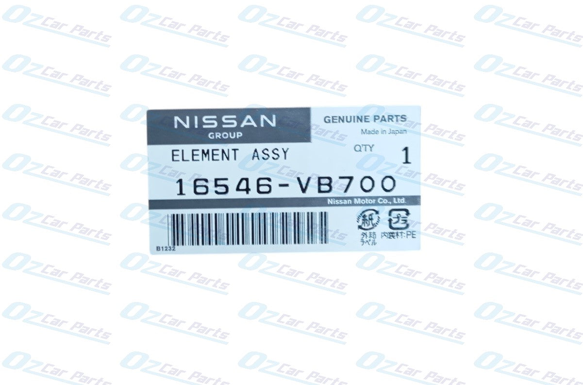 Petrol Air Filter Genuine for Nissan Patrol Y61 GU TB45 TB48