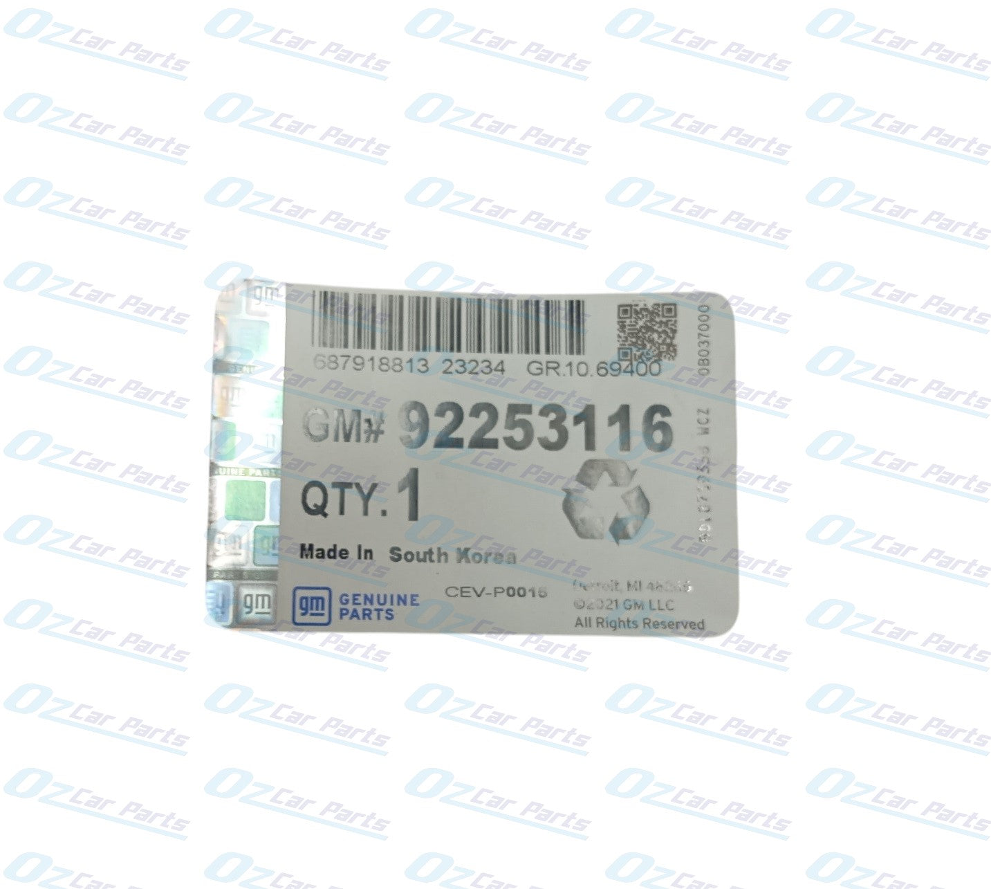 Rear Driver Rubber Seal on Body Weatherstrip Genuine for Holden Commodore VE VF