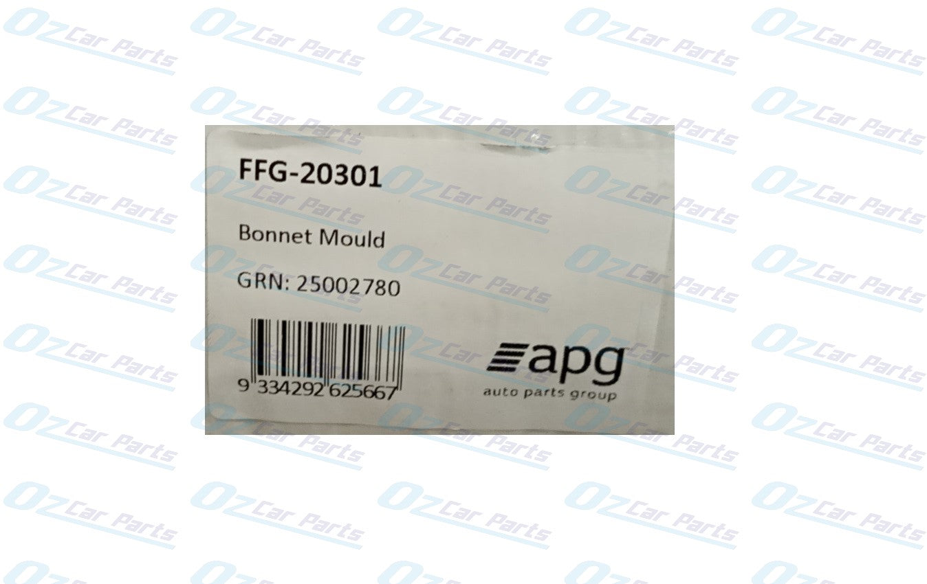 Bonnet Mould Black for Ford Falcon FG GT GTP GTE G6 G6E