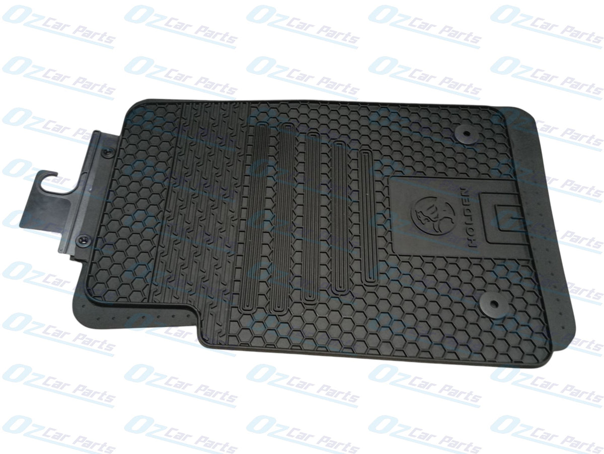 Front Heavy Duty Black Rubber Floor Mats Pair Genuine for Holden Commodore VE