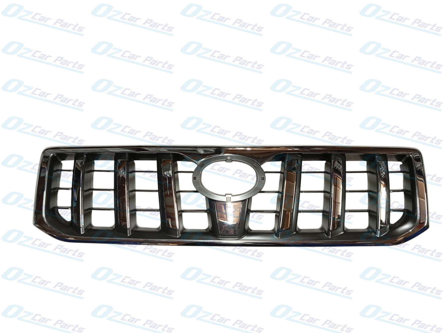 Front Grille Chrome Grey for Toyota Landcruiser Prado J120