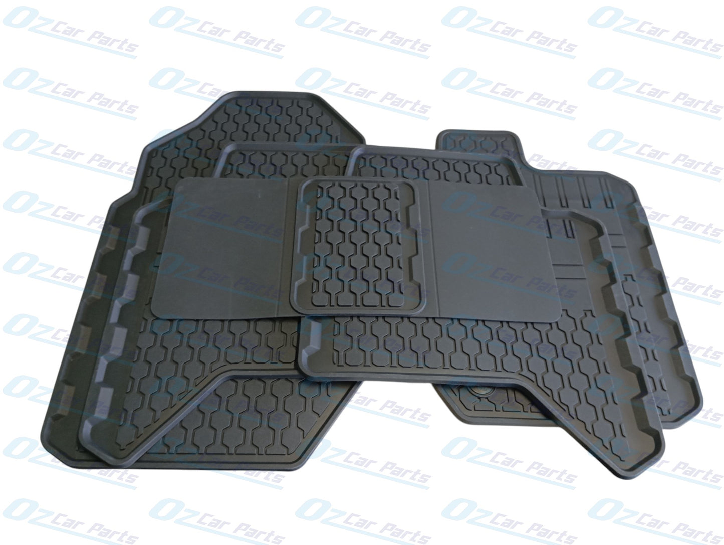 Heavy Duty Rubber Floor Mat Set of 5 for Ford Ranger PX 2011 - 2022
