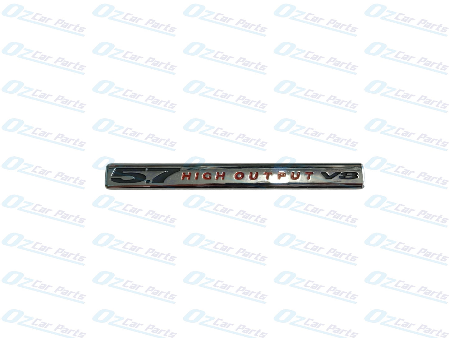 5.7 High Output V8 Emblem Badge Genuine for Holden Commodore Guard Fender