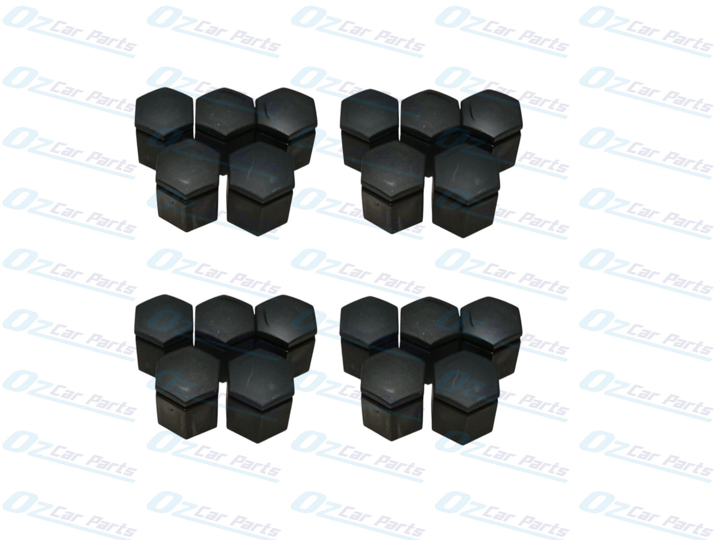 Wheel Nut Cap Cover Black Set of 20 Genuine for Holden Commodore VT VX VU VY VZ WH WK WL