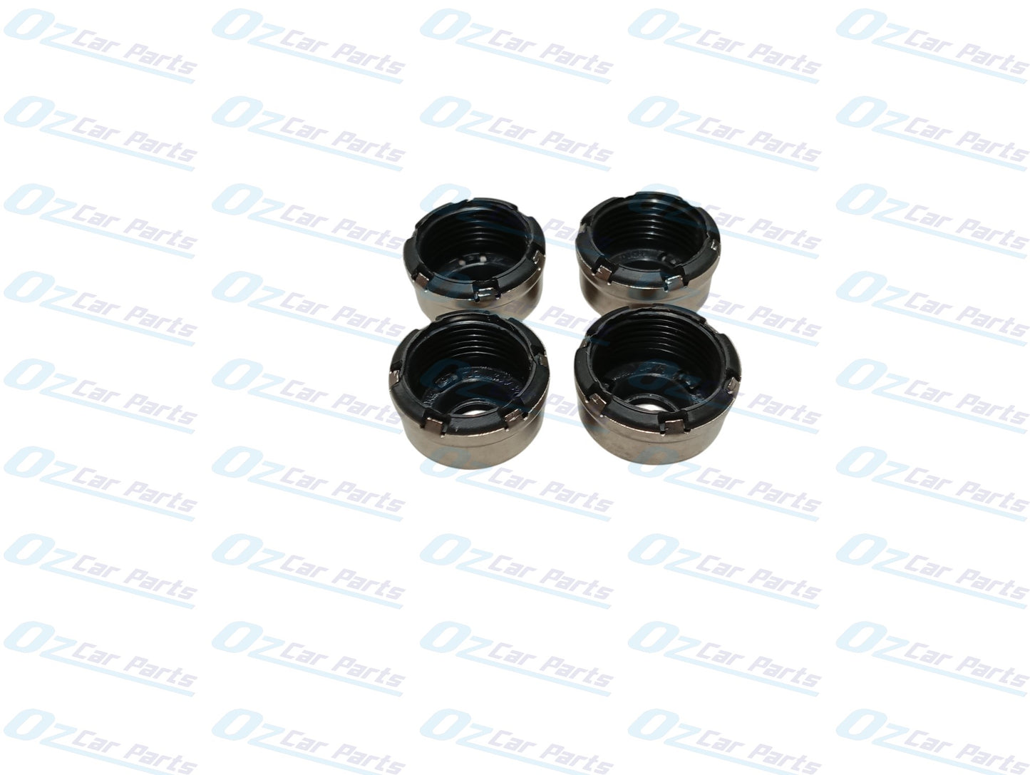 Lock Nute Covers Plastic Chrome Set of 4 Genuine for Holden Commodore VF VN 2013 - 2017