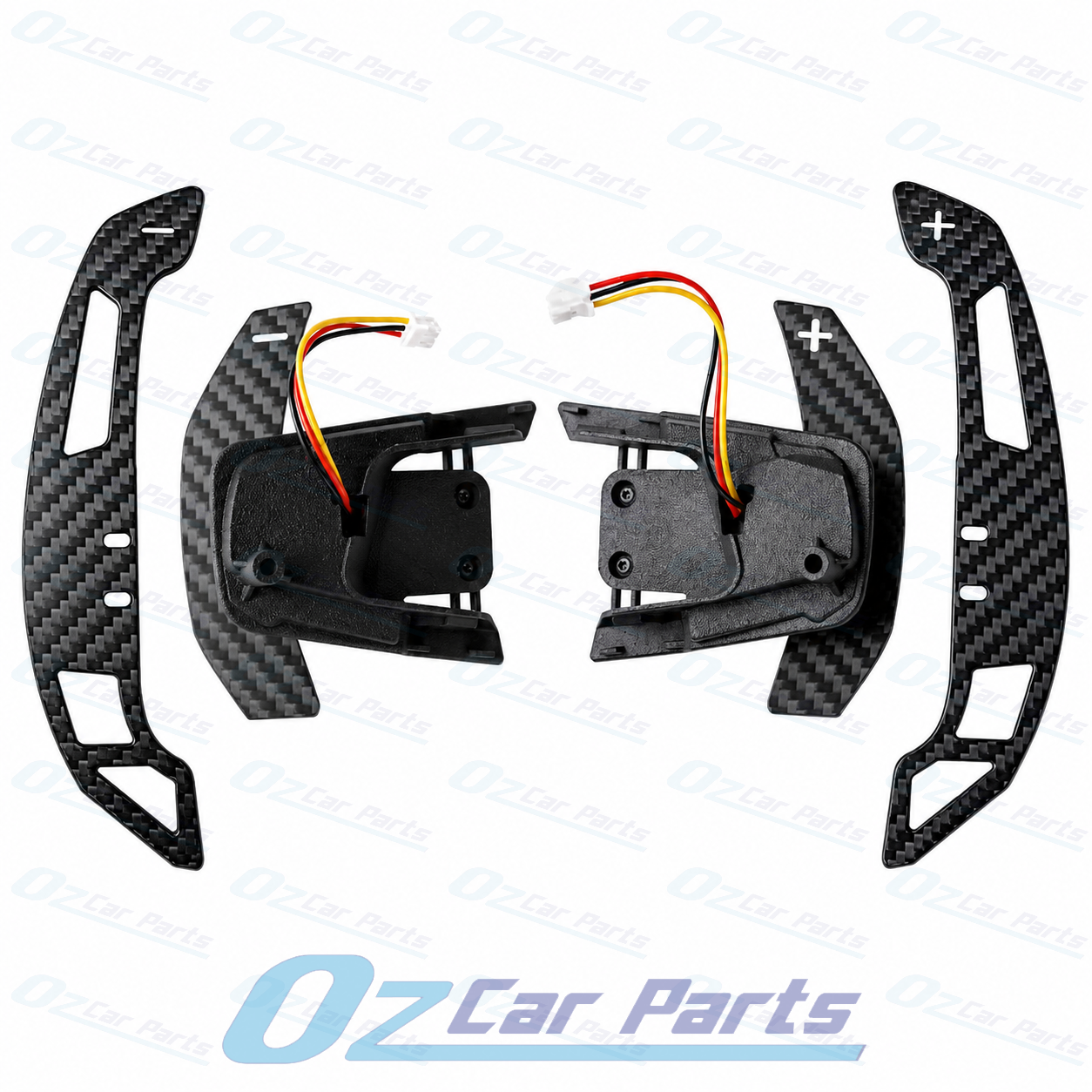 Carbon Fiber Full Replacement Paddle Shifters (OEM Fit) for VW Golf R GTI MK7 MK7.5 / Polo GTI 6C AW / Scirocco R FL / & R-Line Models