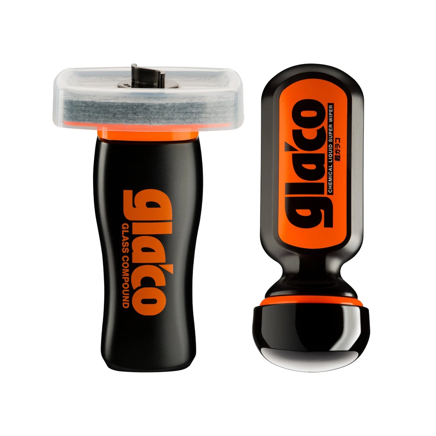 Soft99 | Ultra Glaco + Glass Compound Roll On Bundle | 12-Month Hydrophobic Glass Coating Kit