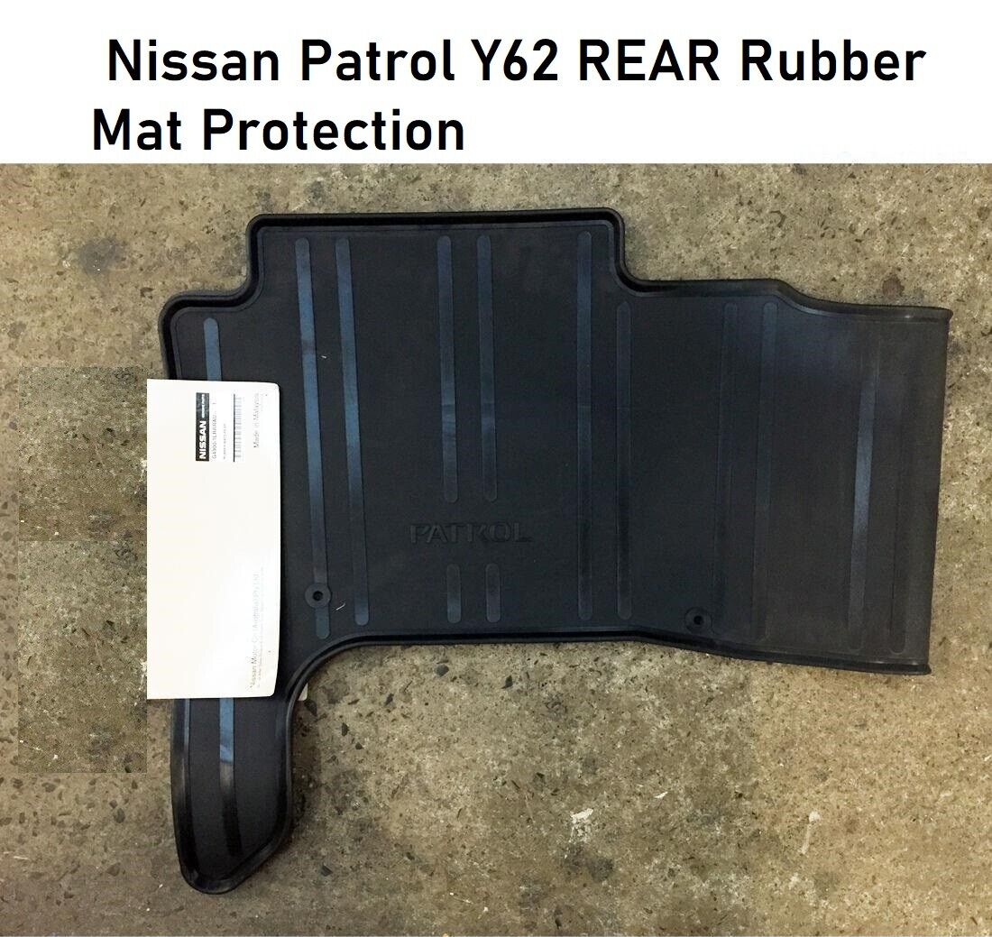 BRAND NEW GENUINE Rubber Mat Protector For Nissan Patrol Y62 REAR MAT PROTECTOR