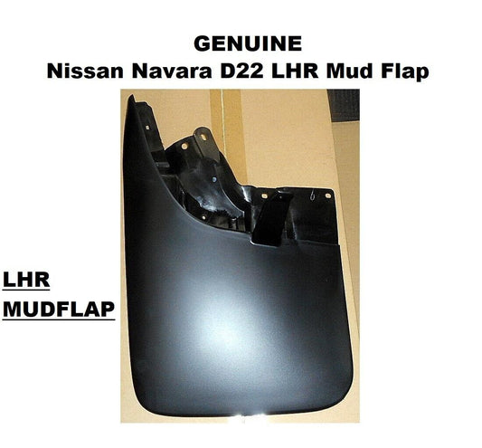 For Nissan Navara D22 Left Hand Rear Mud Flap--GENUINE LHR MUDFLAP