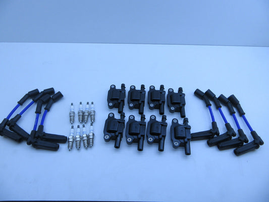 HOLDEN COMMODORE VZ VE VF V8 IGNITION COILS SPARK PLUGS AND LEADS FULL SET