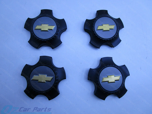 CHEVY MAG WHEEL CENTRE CAPS FOR HOLDEN COMMODORE VE SS SV6 SSV GENUINE SET OF X4