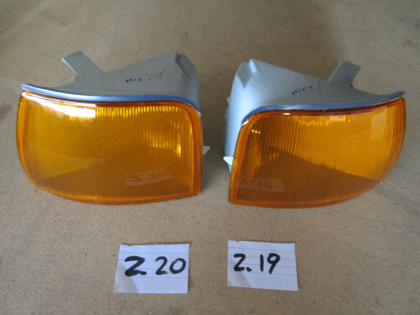 Corner Light Indicator Lamp Amber For Ford Falcon EA EB ED 88~94 PAIR X2 NEW