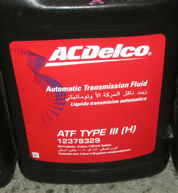 AUTOMATIC TRANSMISSION FLUID DEXRON III GENUINE TRANSMISSION OIL ATF TYPE 3