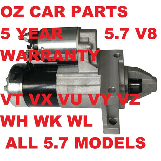 NEW V8 STARTER MOTOR FOR LS1 GEN3 V8 5.7L VT VX VY VZ SS HOLDEN COMMODORE