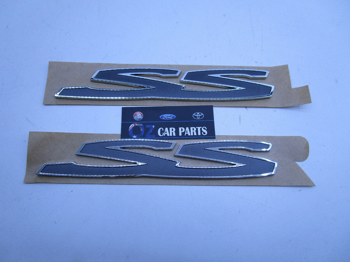 SS BADGE SS EMBLEM FOR HOLDEN COMMODORE GENUINE NEW X2 PAIR