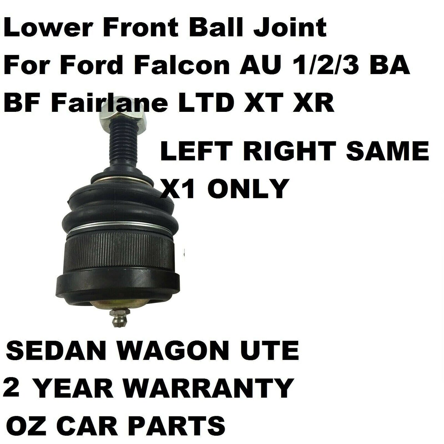 FRONT Lower Ball Joints Kit For Ford Falcon AU BA BF XR6 XR8 XT NEW X1