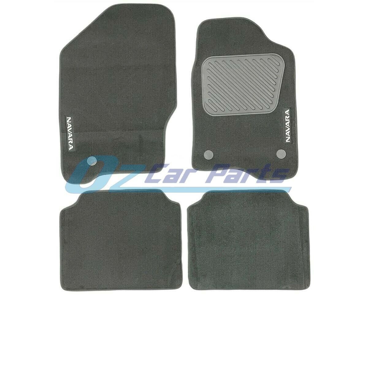 BRAND new Front Rear Floor Mat set of 4 for Nissan Navara D40--genuine floor mat