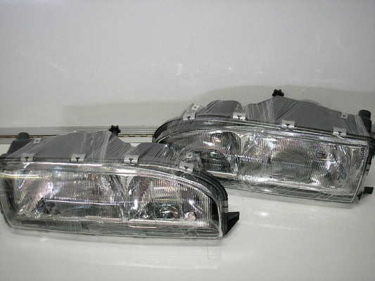 FOR HOLDEN COMMODORE VL HEADLIGHTS AND INDICATORS PAIR NEW FULL SET