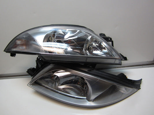 FITS FOR FORD AU FALCON FAIRMONT GHIA  HEADLIGHTS SILVER Series 1 & 2 & 3