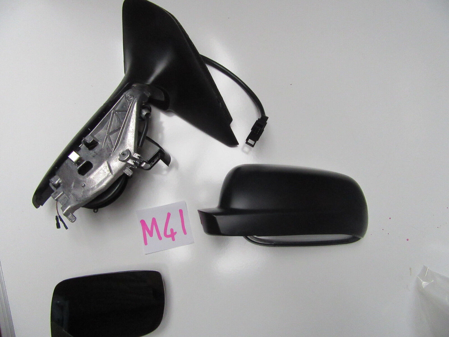 PASSENGER SIDE DOOR MIRROR FOR VOLKSWAGEN GOLF MK 4 BLACK COLOUR 1998 - 2004