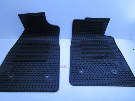 HOLDEN RG COLORADO RUBBER GENUINE NEW FRONT RUBBER Floor Mats SET OF 2