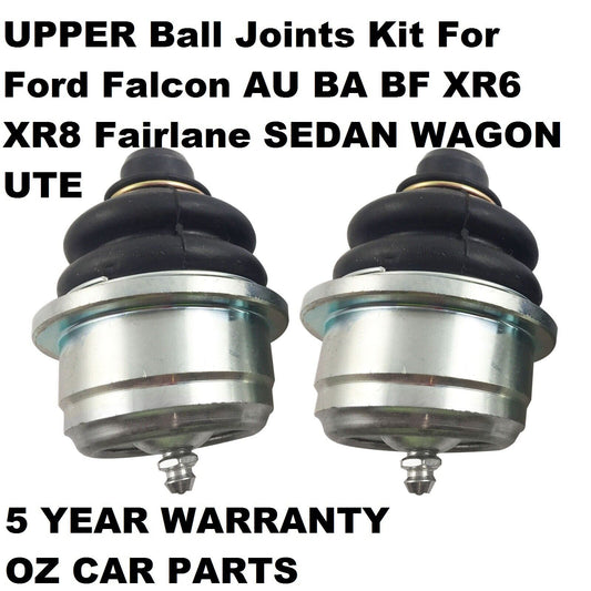 PAIR LEFT RIGHT UPPER Ball Joints Kit For Ford Falcon AU BA BF XR6 XR8 XT NEW