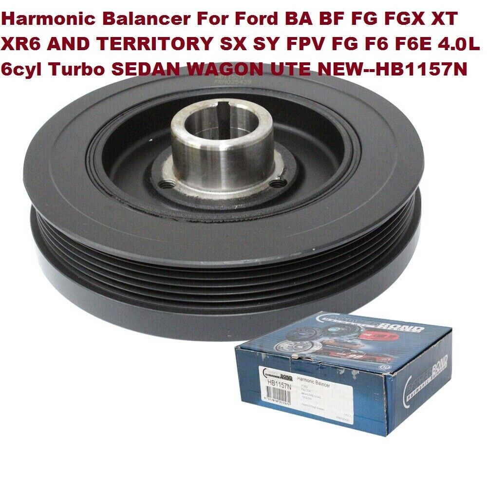 HARMONIC BALANCER PULLEY FOR FORD FALCON FG FGX SEDAN WAGON UTE NEW