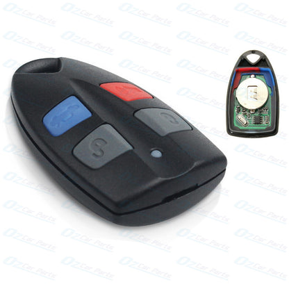 Key Remote With Chip 4 Button for Ford Falcon AU XR6 XR8 Fairmont Fairlane Series 2 3 99-02