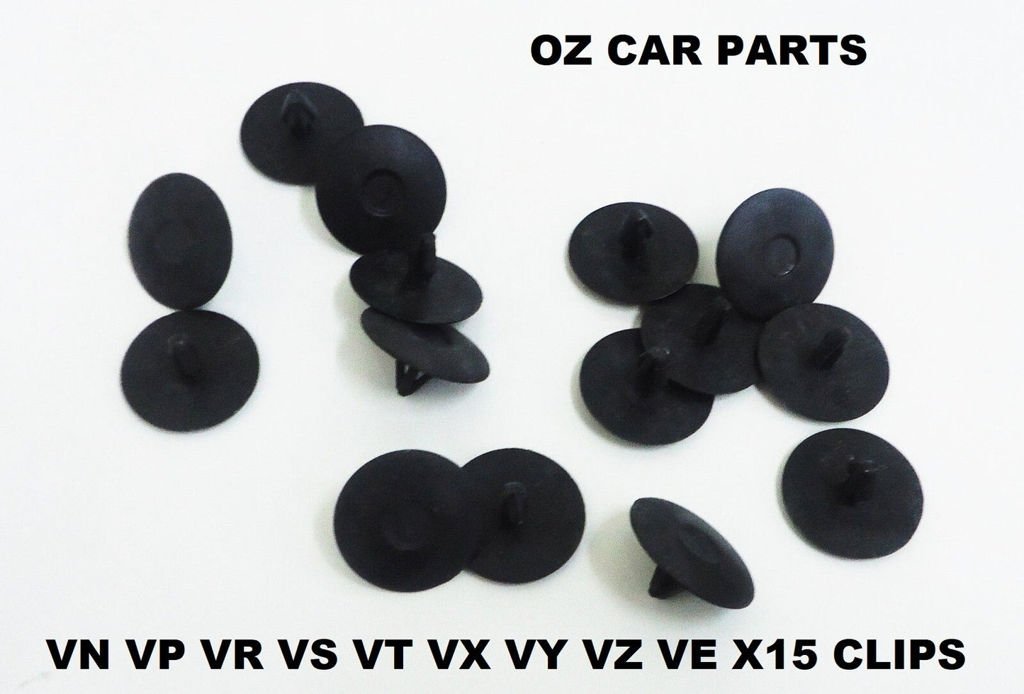 X15 BONNET INSULATOR CLIP SET FOR HOLDEN COMMODORE VR VS VT VX VY VZ VE WM WH WK