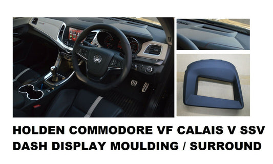 HOLDEN COMMODORE VF CALAIS V SSV RED LINE DASH DISPLAY MOULDING / SURROUND COVER