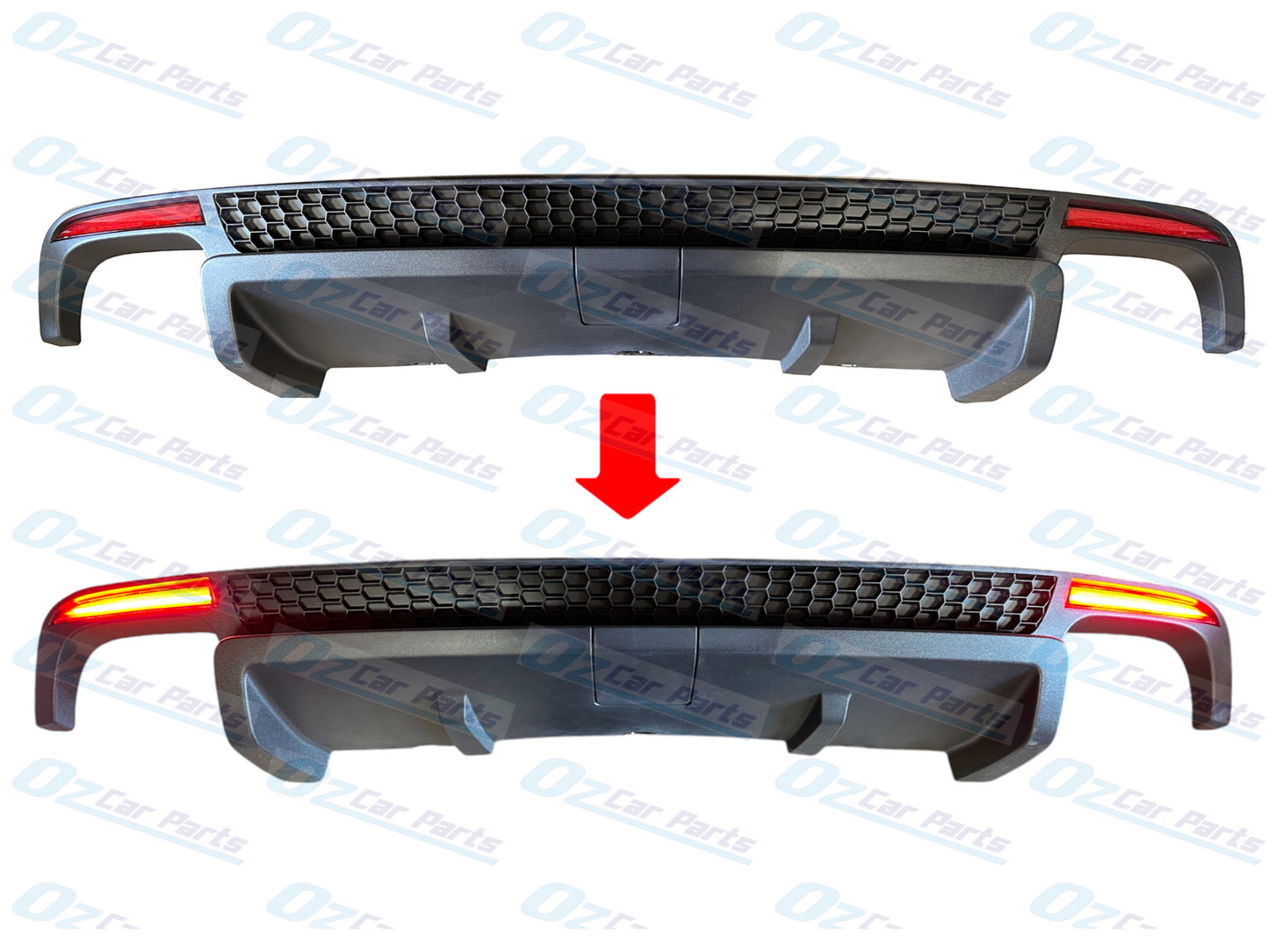 Holden Commodore VE VF LED Red Rear Reflectors Pair Sedan Wagon SS SV6 SV8 SSV