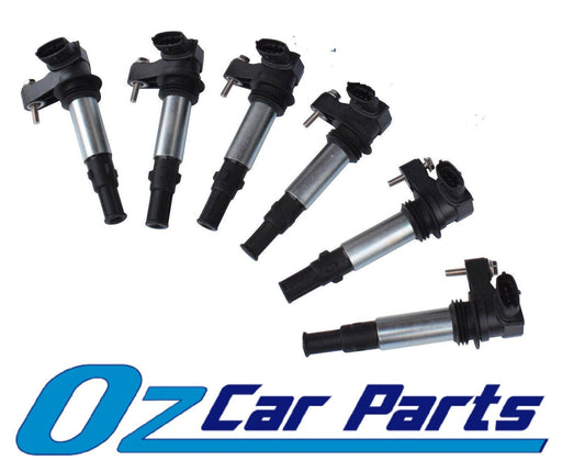 HOLDEN COMMODORE VZ WL COIL V6 COIL PACK 3.6L VZ V6 IGNITION COIL FULL SET X6