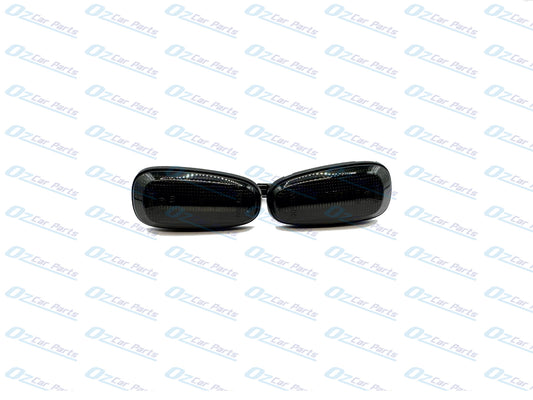 Smoked Smokey Dynamic LED Side Indicator Light Pair Holden Commodore VY VZ