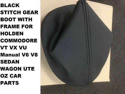 VT VX VU V8 5.7L MANUAL GEAR SHIFT BOOT RUBBER WITH BRACKET HOLDEN COMMODORE NEW