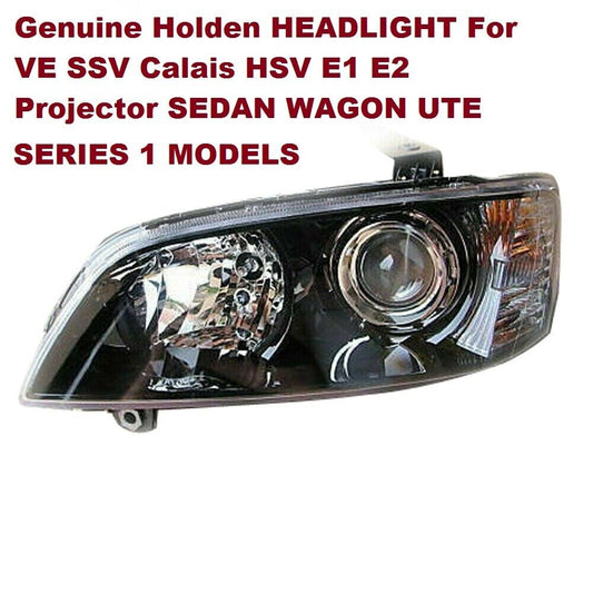 SSV CALAIS HEADLIGHT PROJECTOR HOLDEN COMMODORE VE SERIES 1 LEFT SIDE GENUINE