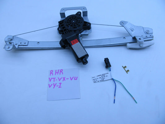 DRIVER REAR ELECTRIC WINDOW REGULATOR & MOTOR VT VX VY SEDAN WAGON GENUINE NEW