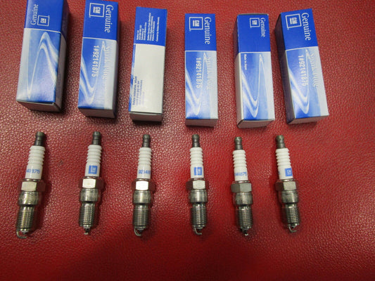 V6 SPARK PLUGS SET X6 GENUINE HOLDEN COMMODORE UTE 3.8L V6 VR VS VU VY UTE NEW