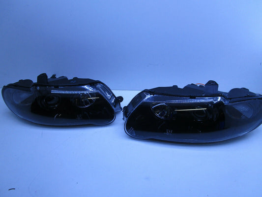 VU HOLDEN UTE SS Black Altezza Headlights PROJECTOR S PACK PAIR NEW BLACK LIGHTS