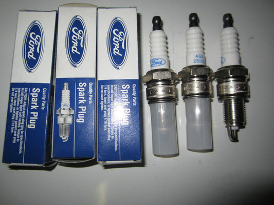 FITS FOR FORD FALCON BA BF FG LPG SPARK PLUG 6 CYCLINDER GENUINE FORD