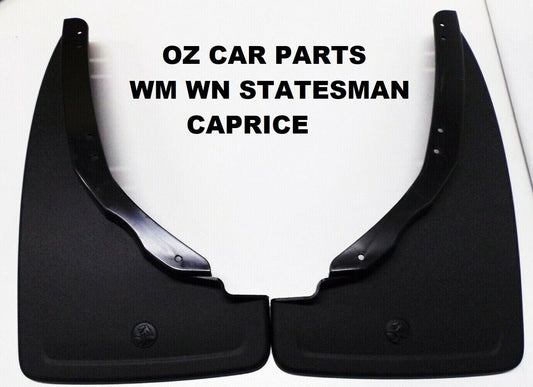 FRONT MUDFLAPS FOR HOLDEN COMMODORE WM WN STATESMAN CAPRICE 2007-2017 GENUINE