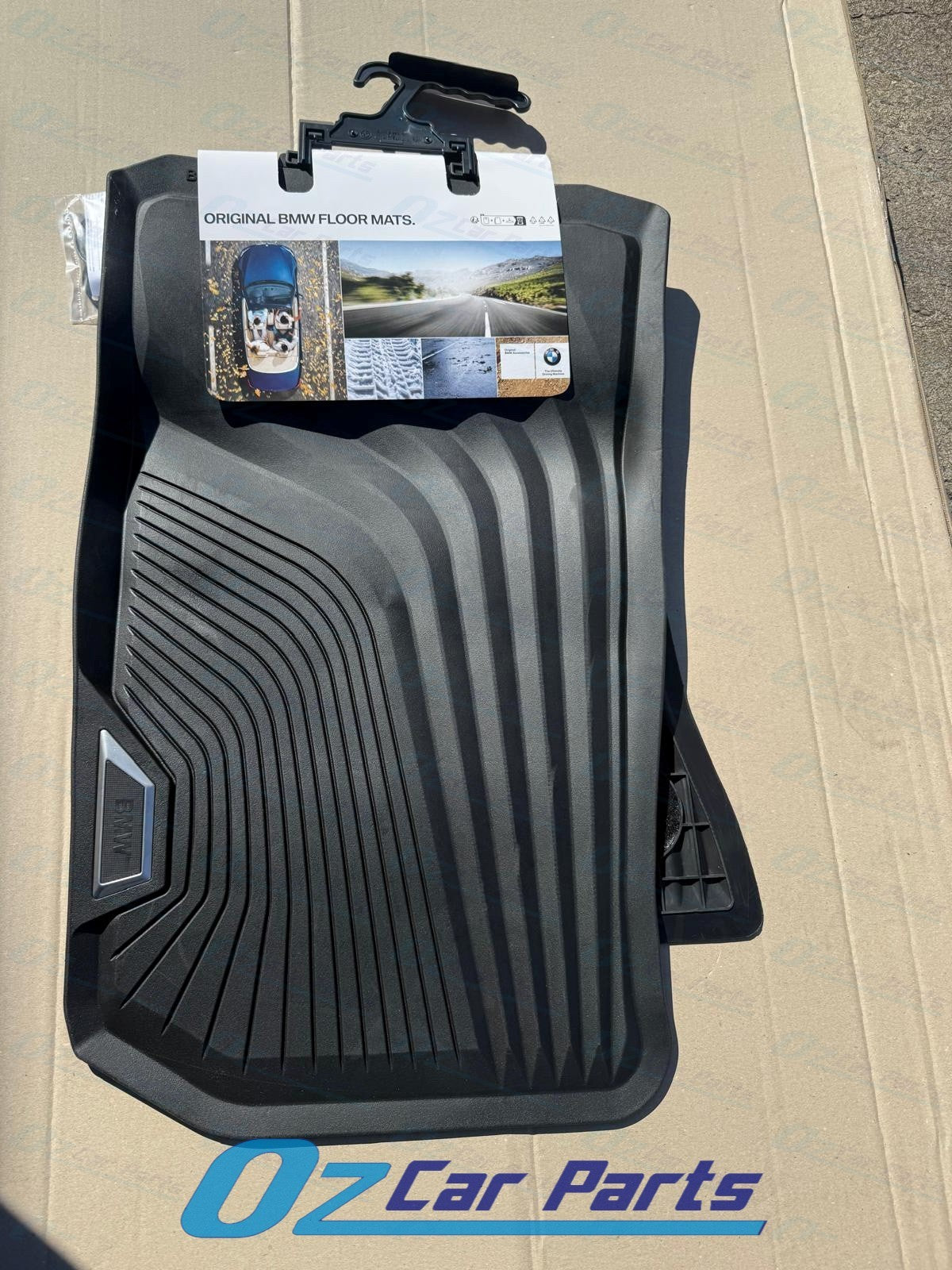 Genuine BMW 3 Series G20 M3 G80 Rubber Front Floor Mats Pair M340i 330i