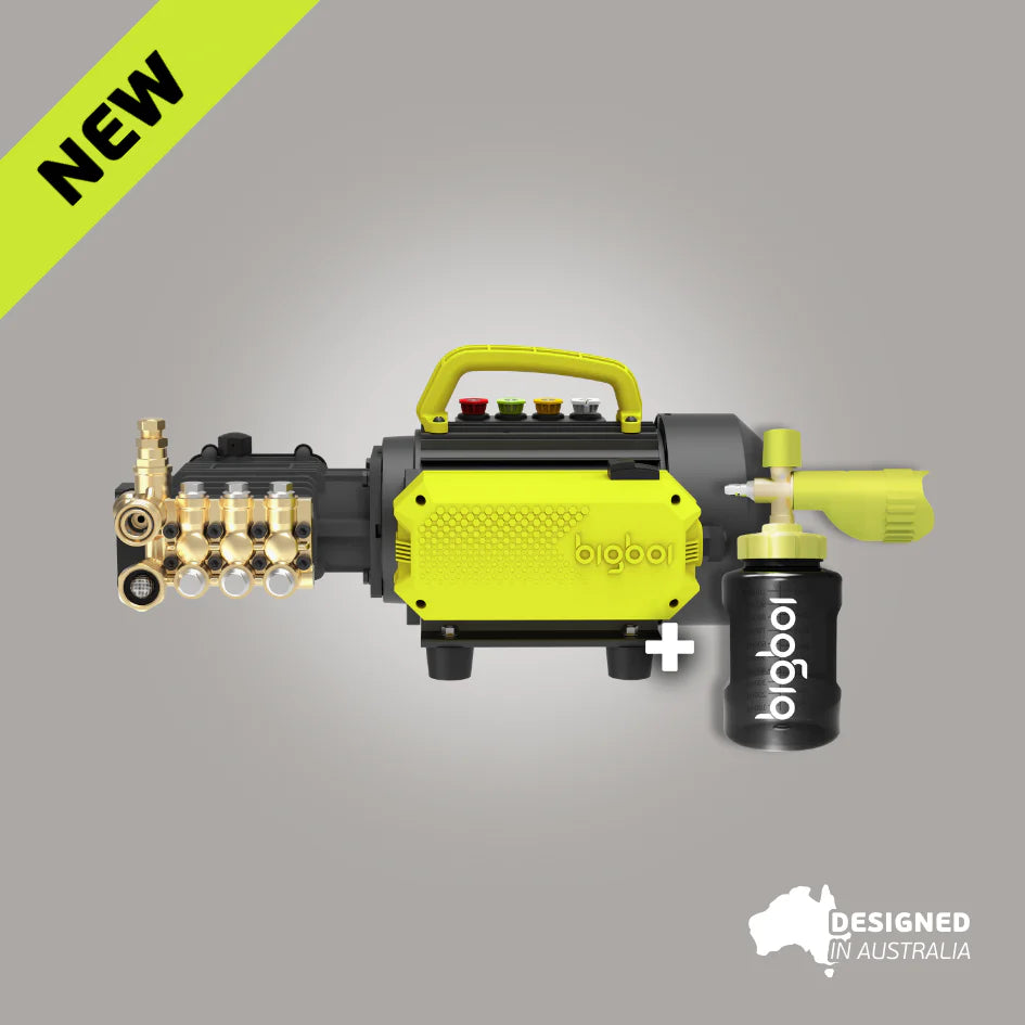 Bigboi WashR Tradie Professional Grade Pressure Washer Unit Only + Foam Cannon