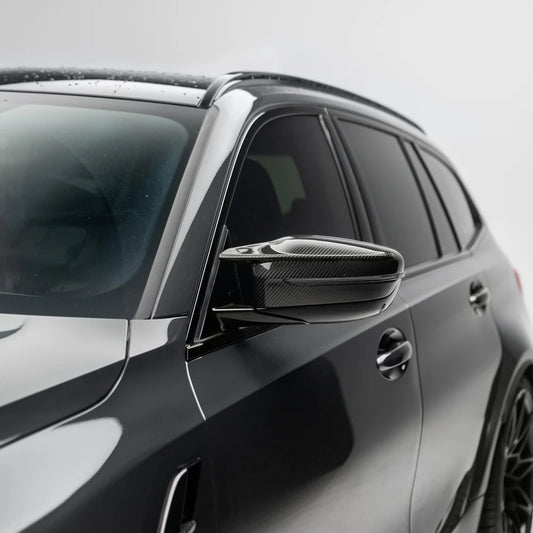 M-Performance Style Pre Pregged Dry Carbon Fiber Mirrors Caps for BMW M240i G42 / M340i LCI /M2 G87 / M3 G80 G81 / M4 G82 G83 2020+