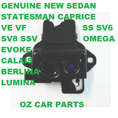 HOLDEN COMMODORE VE SS SV6 OMEGA CALAIS BERLINA SEDAN BOOTLID LOCK ACTUATOR NEW