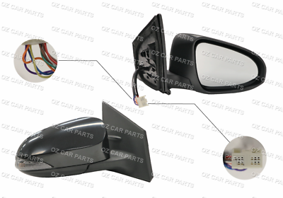 Driver Side Door Mirror 9 Pin for Toyota Corolla ZRE182 12-18
