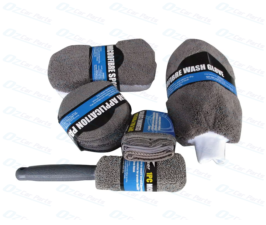 OCP 9PC Microfibre Car Cleaning Kit