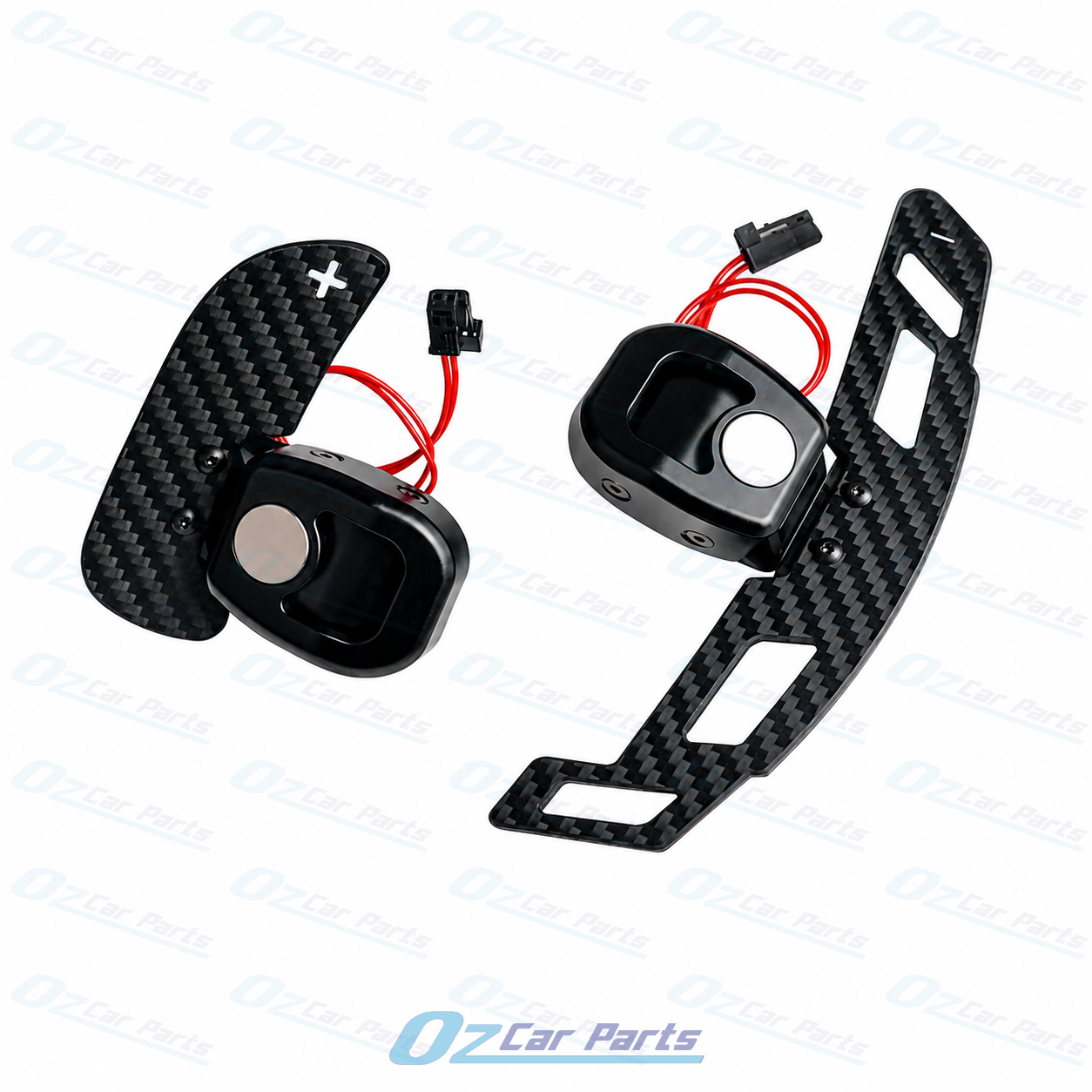 Carbon Fiber Magnetic Replacement Paddle Shifters (OEM Fit) for Mercedes Benz AMG A35 A45 W177 C63 W205 AMG GT GT63 C190 R190 X290 & A B C CLA CLS E GLA G GLB GLC GLE GLS S SL SLC