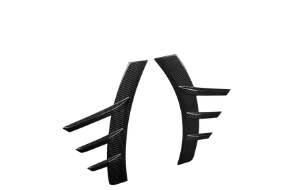 M Performance Style Pre Pregged Dry Carbon Fiber Rear Fender Arch Trim Set for BMW M2 G87 2023+