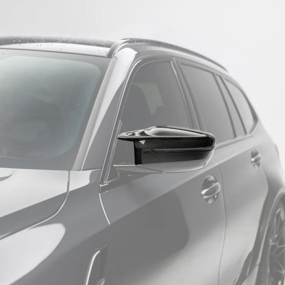 M-Performance Style Pre Pregged Dry Carbon Fiber Mirrors Caps for BMW M240i G42 / M340i LCI /M2 G87 / M3 G80 G81 / M4 G82 G83 2020+