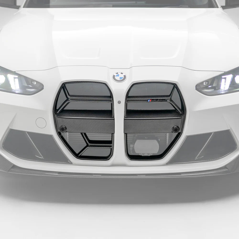 CSL Style Pre Pregged Dry Carbon Grille for BMW M3 G80 G81 / M4 G82 G83 with ACC 2020+